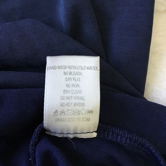 Alya Blue Cut Out Embellished Blouse - Picture 12 of 13